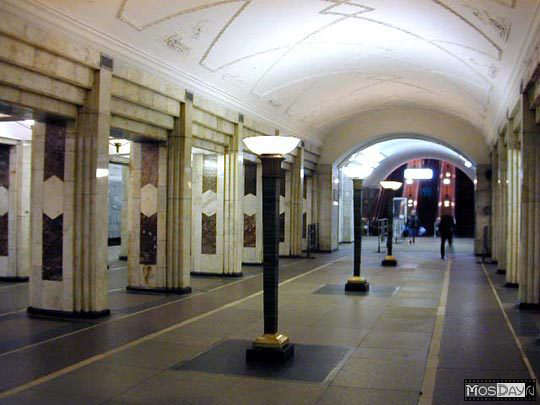 Вестибюль станции метрополитена «Павелецкая»