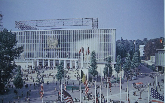 Павильон СССР на Всемирной выставке в Брюсселе 1958 года