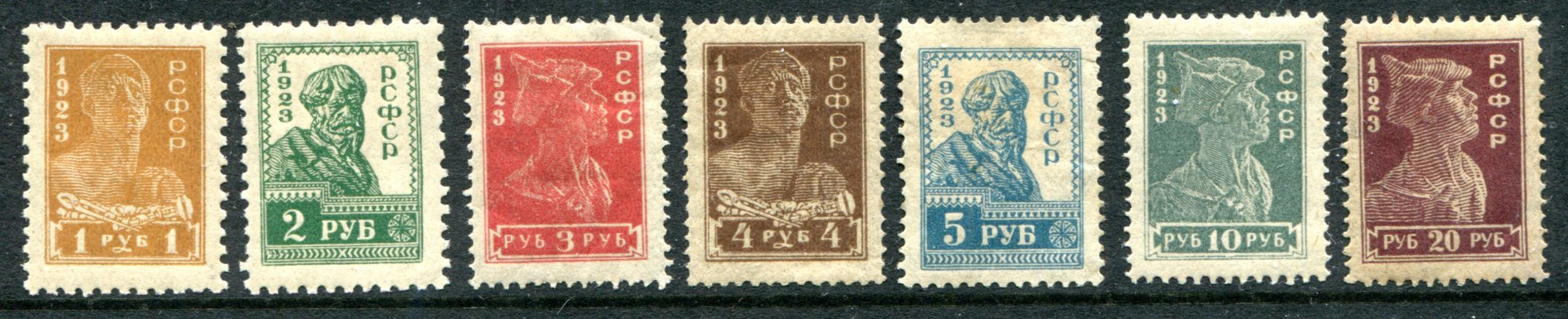 Почтовые марки стандартного выпуска «Золотой стандарт»